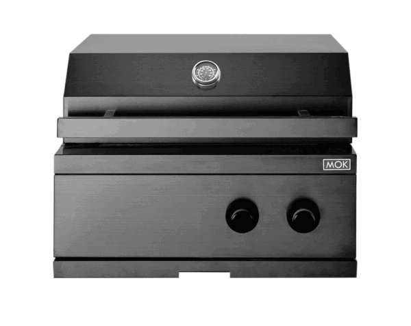 Nordic Line – Integreret gasgrill (2 blus) – Sort